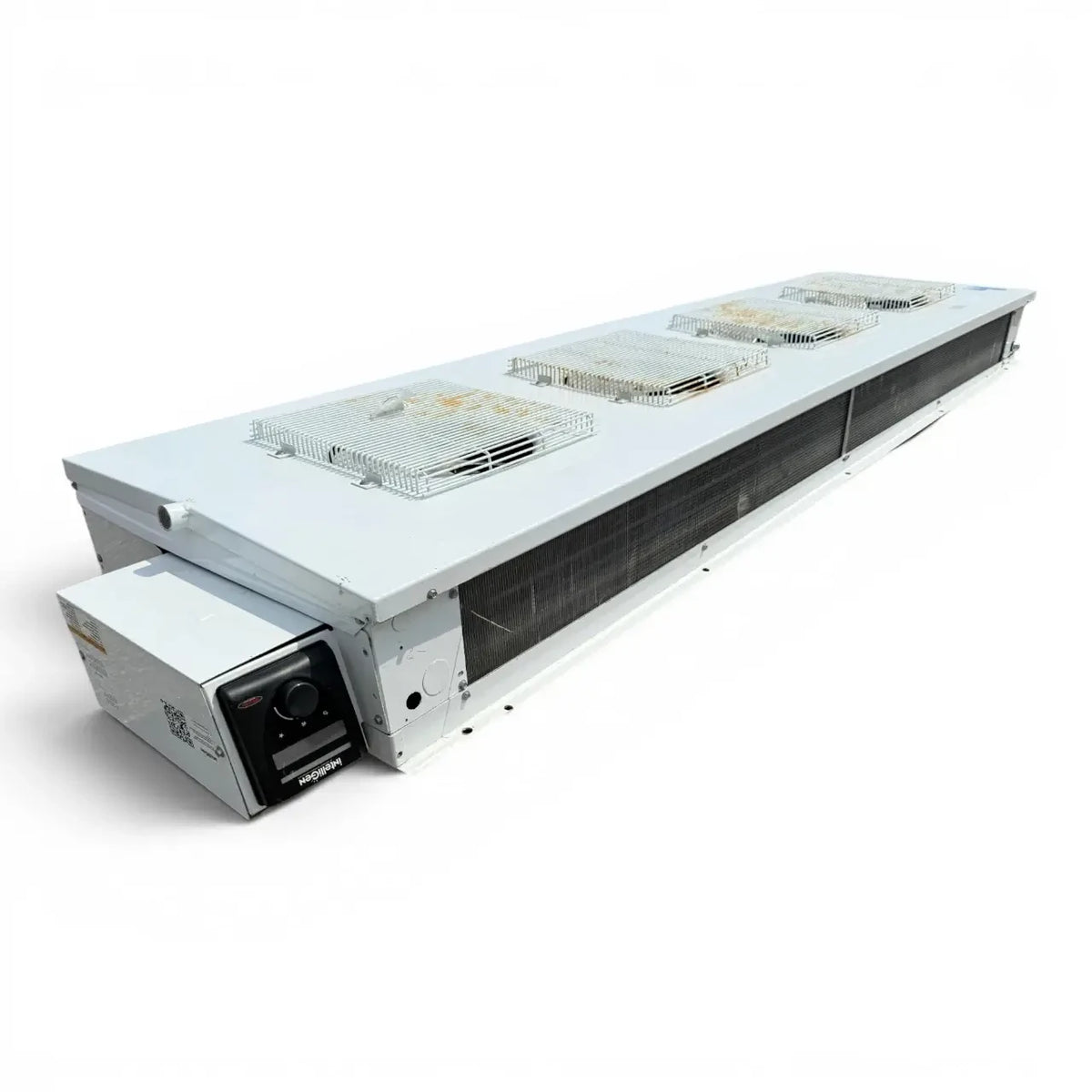 Used Larkin CEC-0250AS7AMAB0200 Center Mount Evaporator #3331 — supplier gallery view 5; Back-left view of the used Larkin CEC-0250AS7AMAB0200 center mount evaporator #3331, showing the rear cabinet panel.