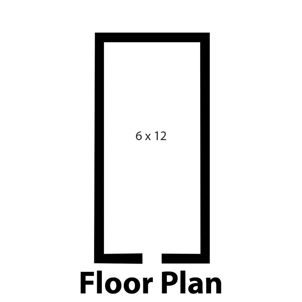 Norlake FTB87612-CX-M Fast Trak 6' x 12' x 8' 7" Indoor Walk-In Cooler — supplier gallery view 14; A black rectangular Norlake Kold Locker with text on it.