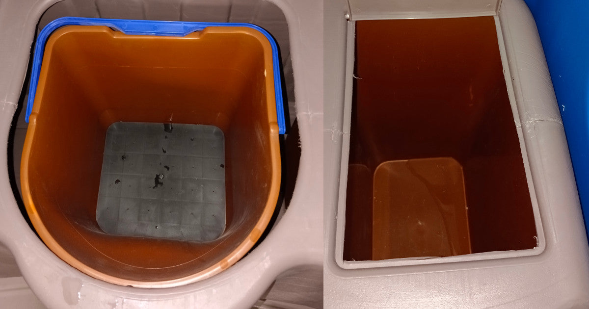 Single Non-Flush Toilet Cabin — Plastic Shell — supplier gallery view 4; Single Toilet - Plastic Shell - Non-Flush