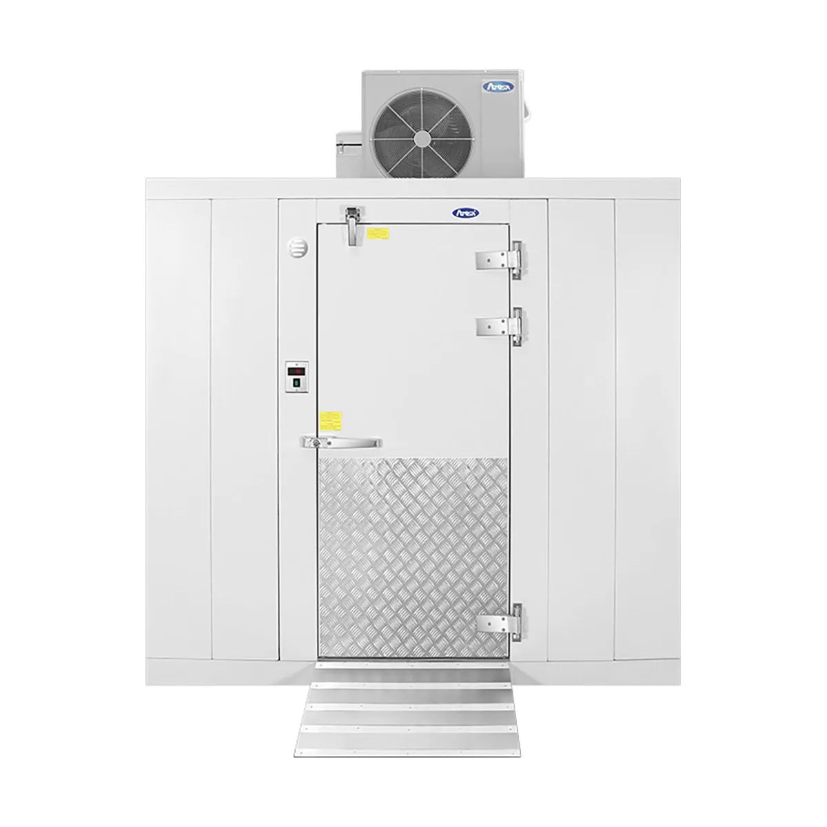 Atosa USA AWC0808TF-EL/ER Indoor 8'X8' Walk-In Cooler with Floor, Self-Contained — supplier gallery view 1; Atosa USA AWC0808TF-EL/ER Indoor 8'X8' Walk-In Cooler with Floor, Self-Contained