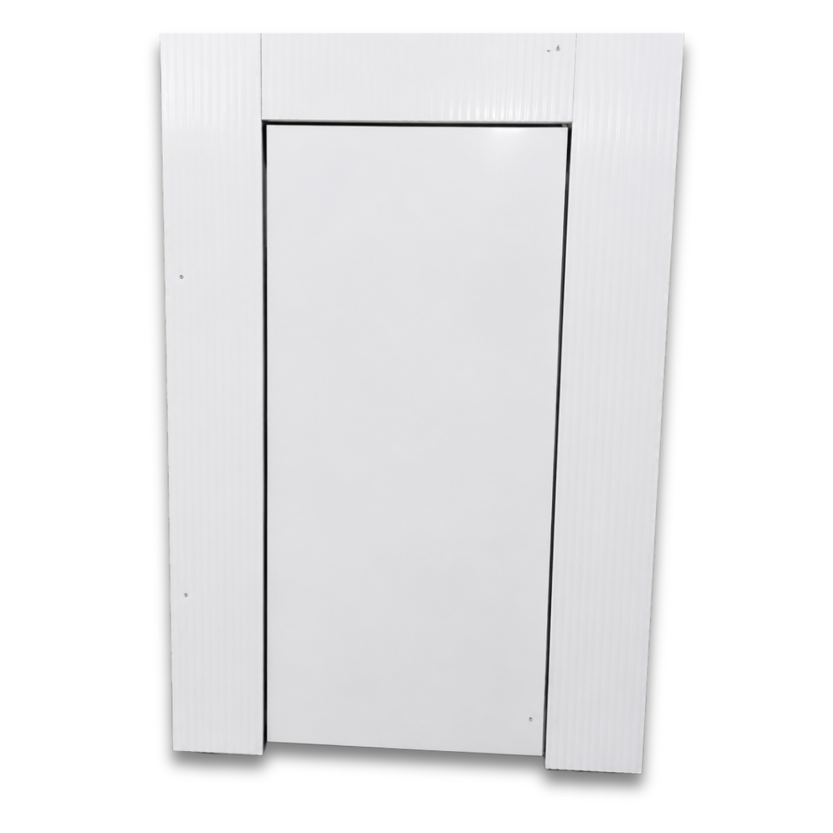 Barr 11'6" x 16'4" x 8'H Walk-In Cold Room without Floor — supplier gallery view 5; Inside view of white walk-in cooler unit.