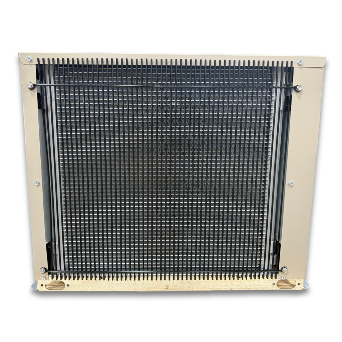 Chandler HCH0010MBACYA0000 1 HP Medium Temp Condensing Unit — supplier gallery view 4; Beige condensing back view of unit.