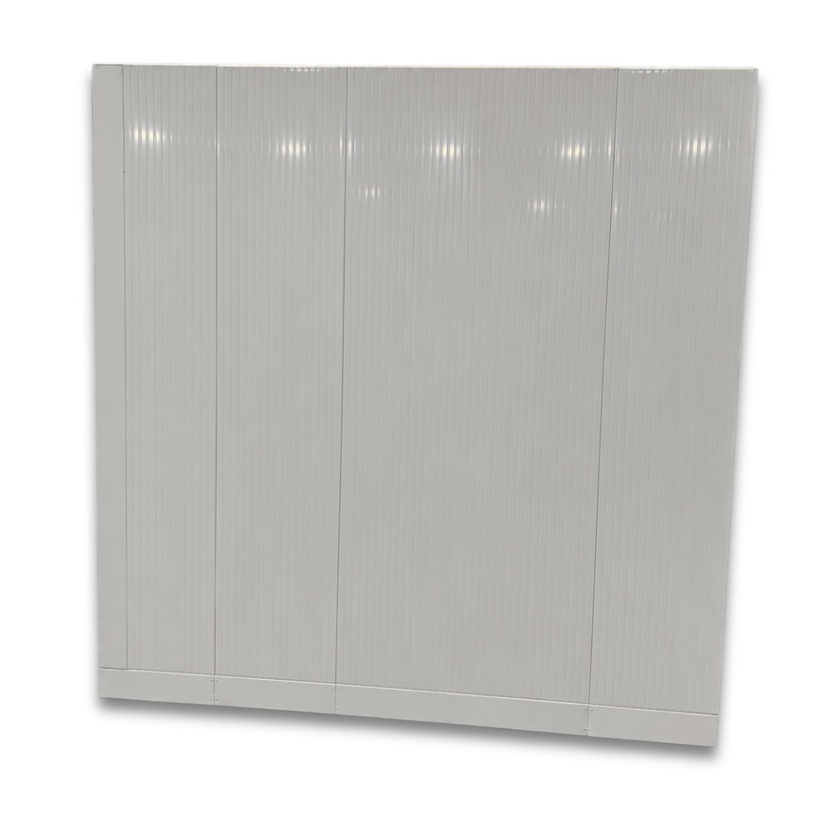 Barr 6'7" x 8'3" x 8'2"H Walk-In Freezer Room with Floor — supplier gallery view 5; White walk-in commercial freezer view of side wall