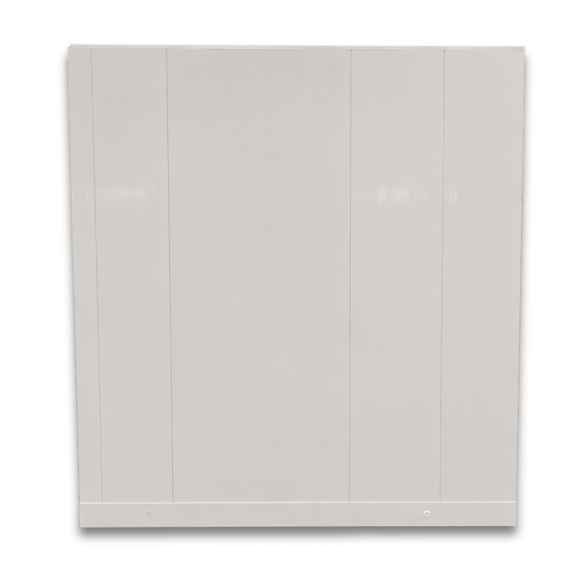 Barr 8'3" x 21'4" x 8'2"H Walk-In Freezer Room with Floor — supplier gallery view 6; White walk-in commercial freezer back view
