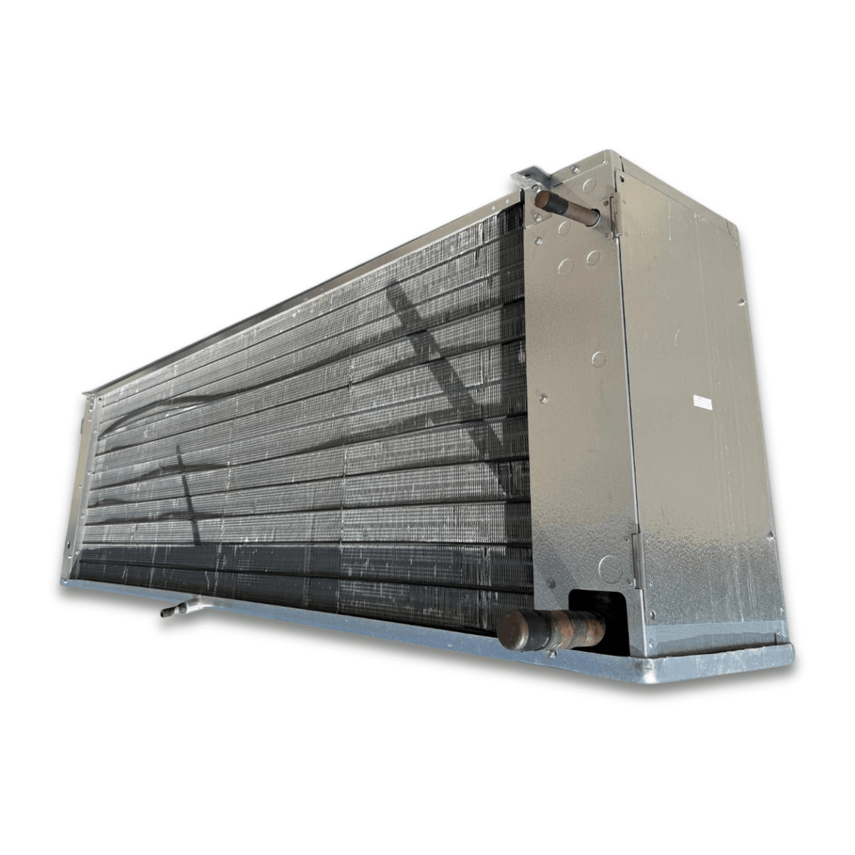 Used Chandler HEM0370CS6EMAB0000 Evaporator — supplier gallery view 4; Back-right view of the used Chandler HEM0370CS6EMAB0000 evaporator #3430, showing the rear panel and coil compartment.