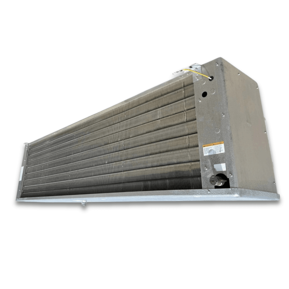 Used Climate Control CML-250CSCH2A Evaporator — supplier gallery view 4; Back-right view of the used Climate Control CML-250CSCH2A evaporator #3479, showing the rear panel and coil compartment.