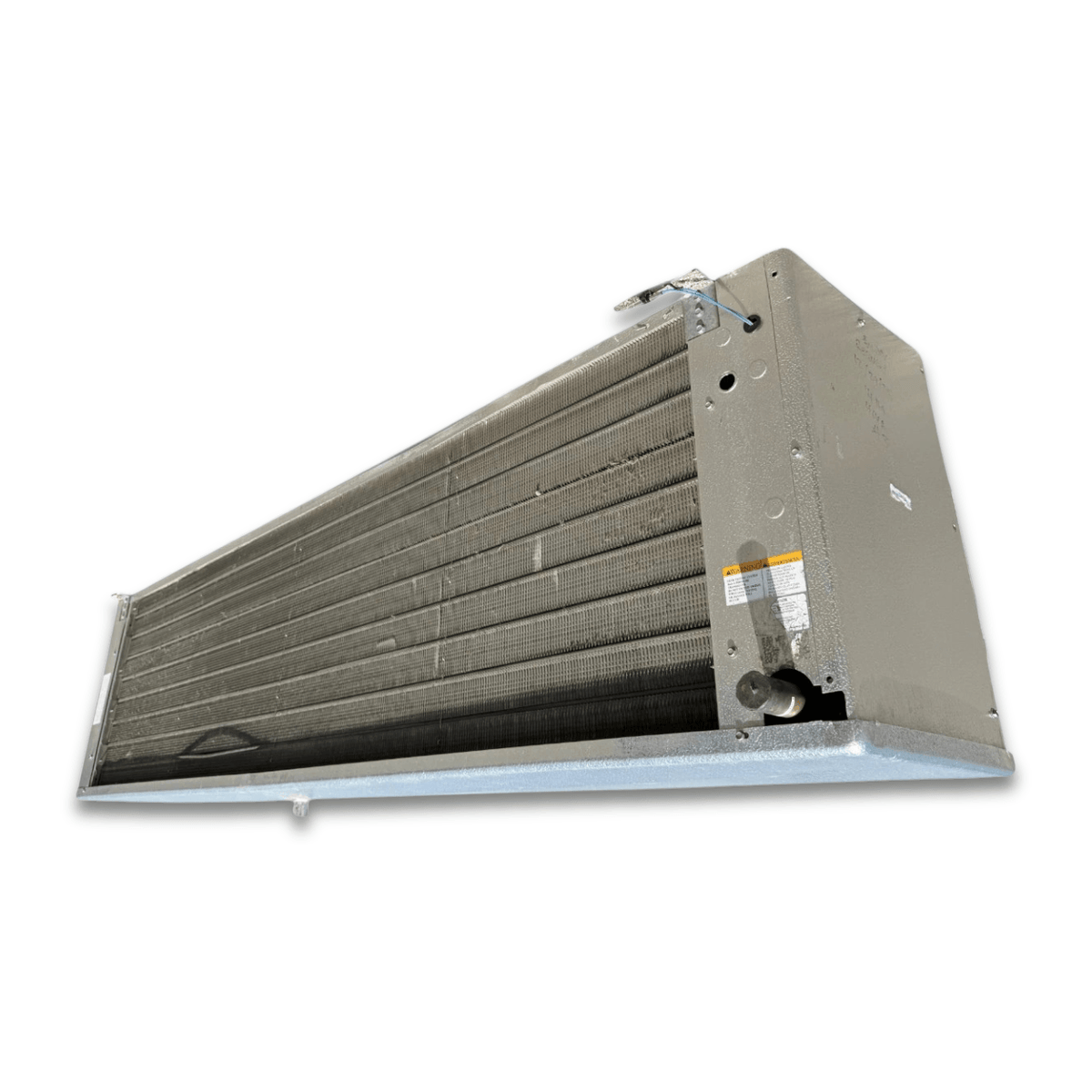 Used Climate Control CML-330DA Evaporator #3094 — supplier gallery view 5; Back-left view of the used Climate Control CML-330DA evaporator #3280, showing the rear coil compartment.