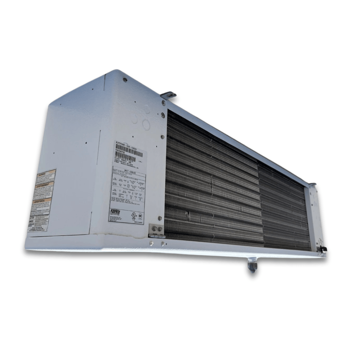 Used Keeprite KLP-315VE Evaporator - 11649 — supplier gallery view 5; Back-left view of the used Keeprite KLP-315VE evaporator #3167, showing the rear cabinet panel.