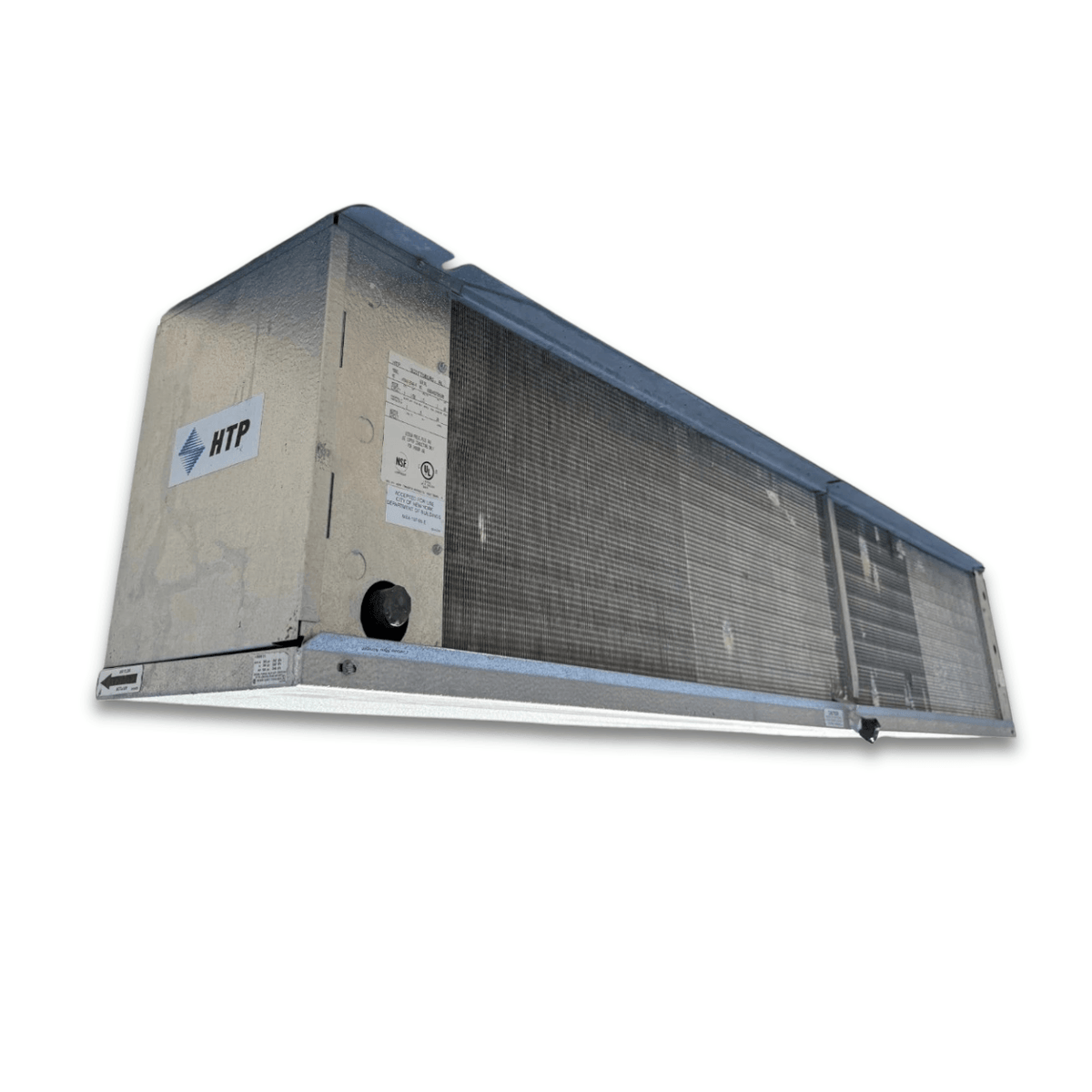 Used HTP HTA48-264B Evaporator #3123 — supplier gallery view 4; Back-left view of the used HTP HTA48-264B evaporator #3123, showing the rear cabinet panel.