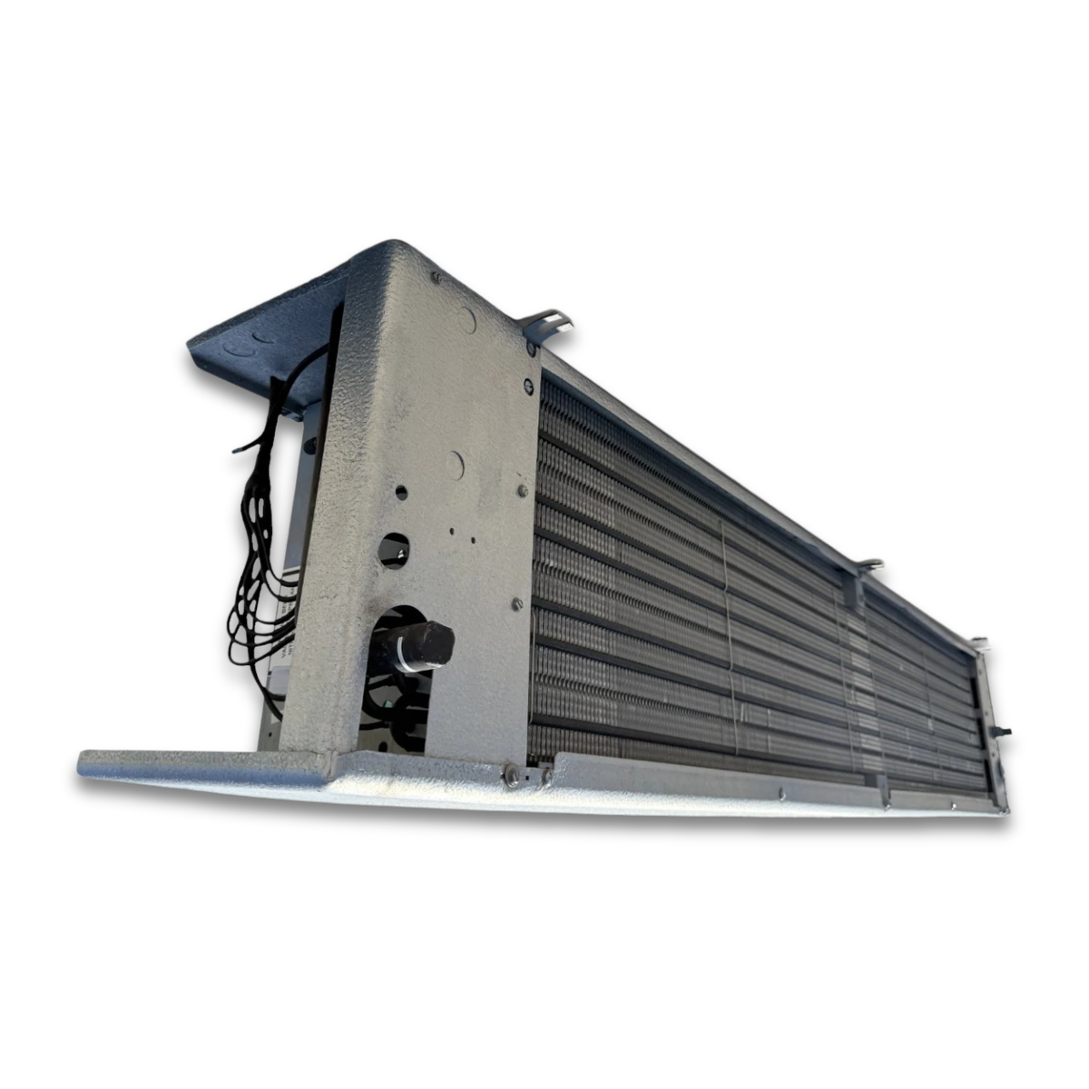 Used Krack KR44E-148EAK Evaporator #1184 — supplier gallery view 4; Back-left view of the used Krack KR44E-148EAK evaporator #1184, showing the rear cabinet panel.