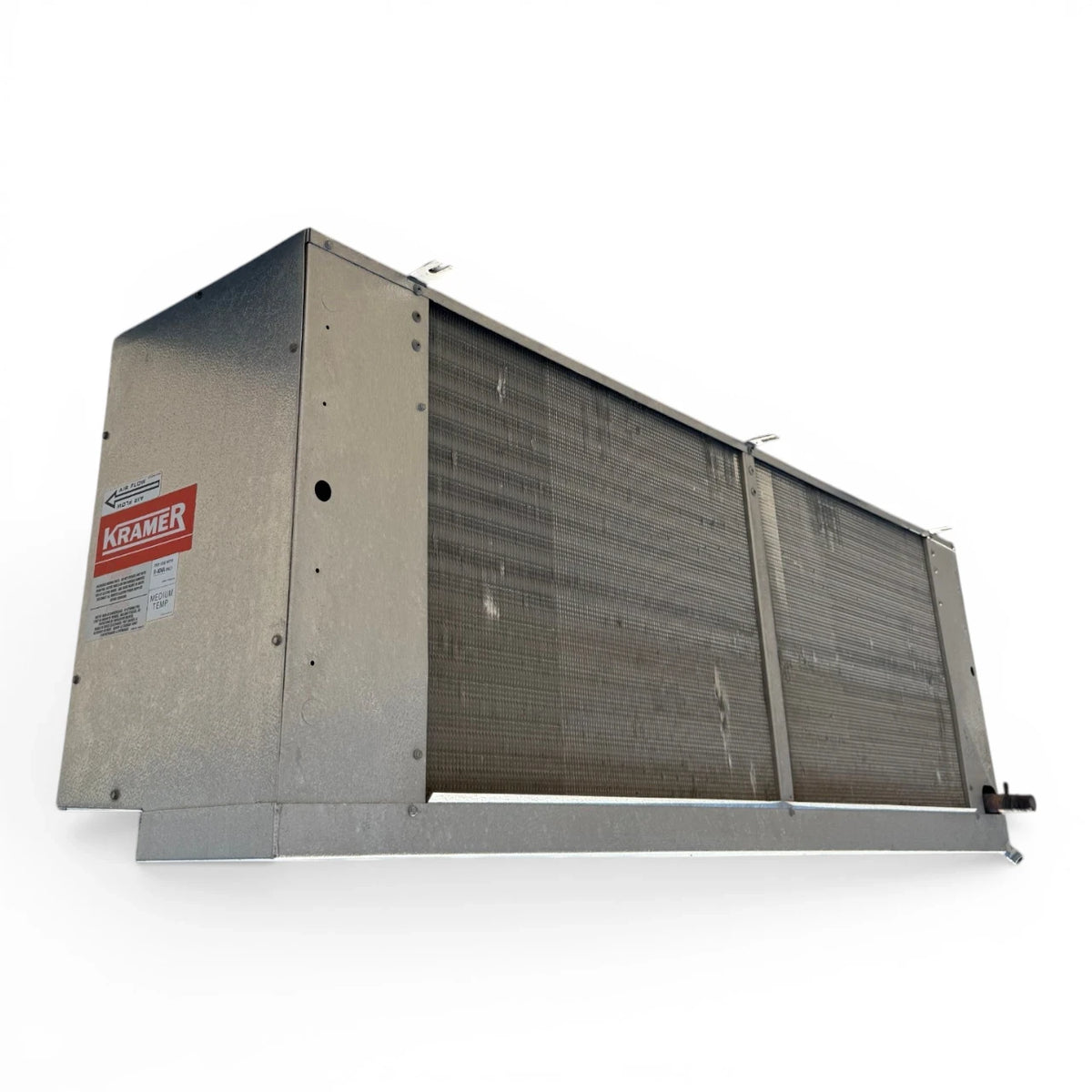 Used Kramer MSG-325T Evaporator #3198 — supplier gallery view 4; Back-left view of the used Kramer MSG-325T evaporator #3198, showing the rear cabinet panel.