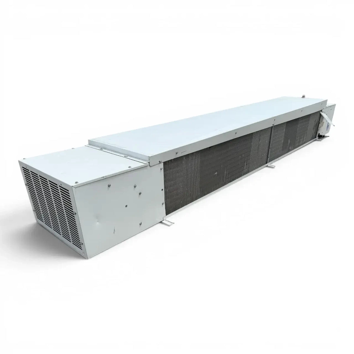 Used Larkin LFA-190AEE Low Velocity Evaporator #3206 — supplier gallery view 4; Back-left view of the used Larkin LFA-190AEE low velocity evaporator #3206, showing the rear cabinet panel.