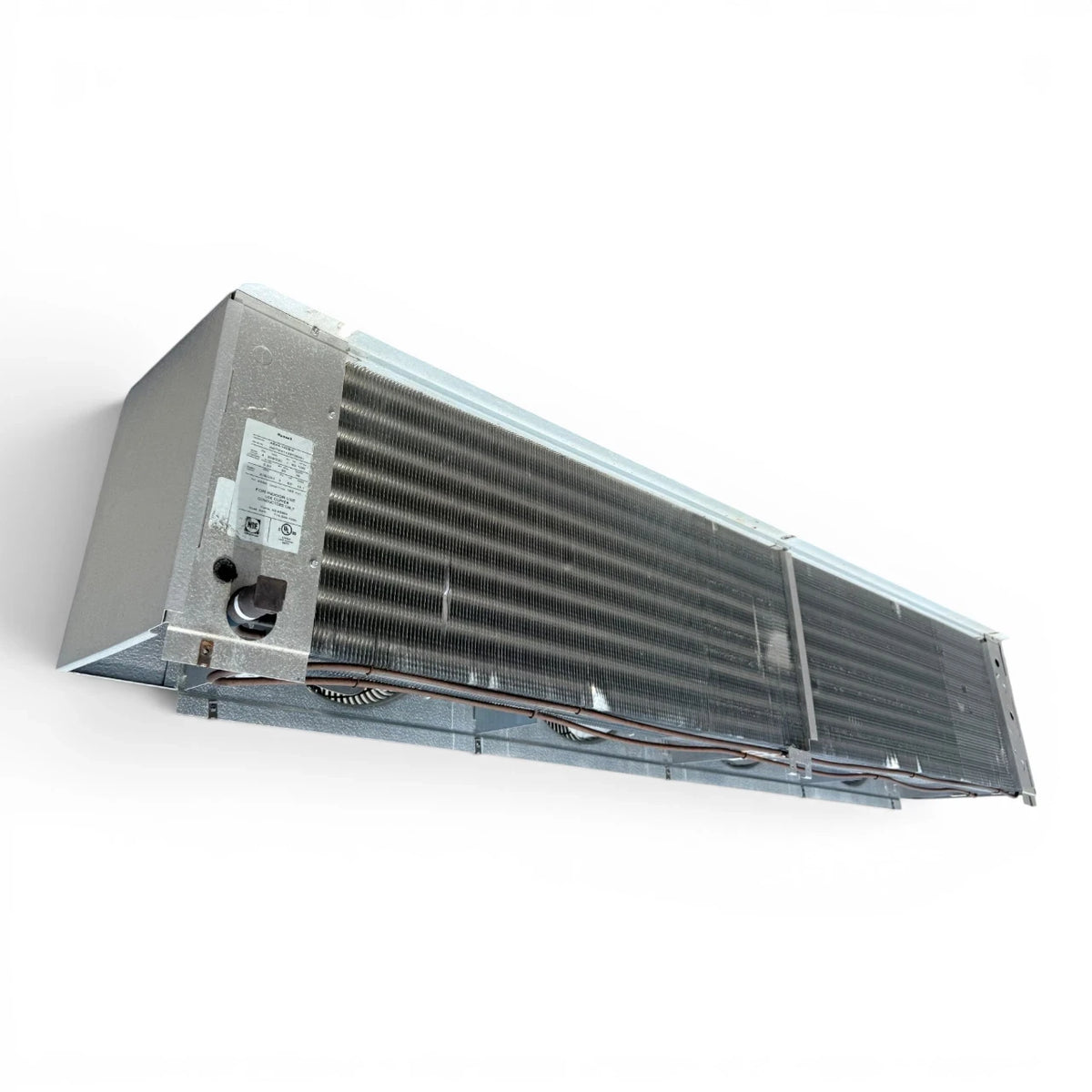 Used Russell AE44-140B-E Evaporator #2148 — supplier gallery view 4; Back-right view of the used Russell AE44-140B-E evaporator #2148, showing the rear panel and coil compartment.