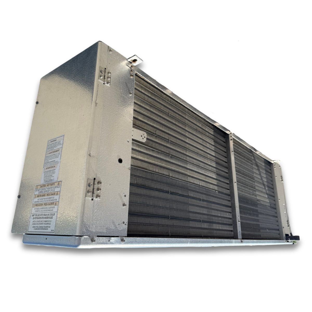 Used Trenton TMP-236ME Evaporator #1106 — supplier gallery view 4; Used gray evaporator back view.