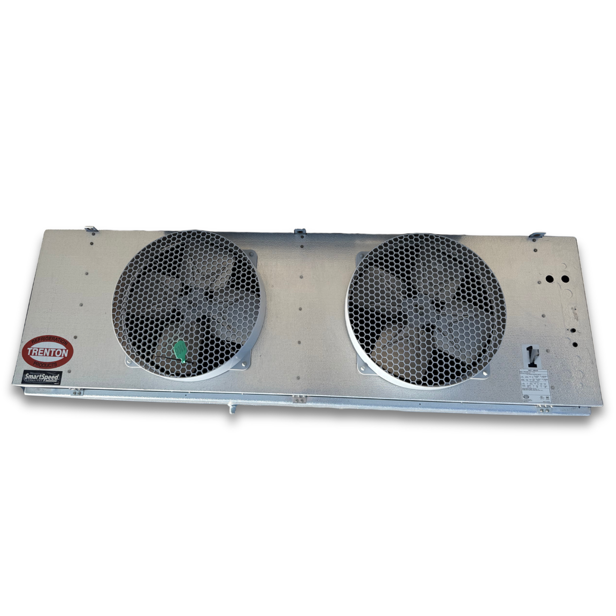 Used Trenton TMP-236ME Evaporator #1106 — supplier gallery view 2; Used gray evaporator front view.