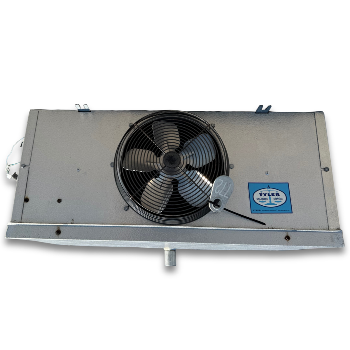Used Tyler MMA-050 Evaporator #772 — supplier gallery view 2; Used gray evaporator front view.