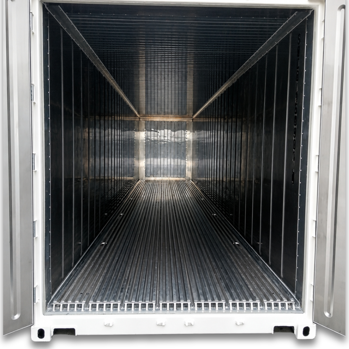 Barr 40ft Cooler Container Package — 3 HP Chandler Refrigeration — supplier gallery view 3; White portable refrigeration unit