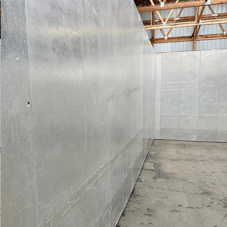 Nor-Lake 24ft 6in × 28ft Drive-In Cooler with New 5.5 HP Refrigeration – Used Room — supplier gallery view 4