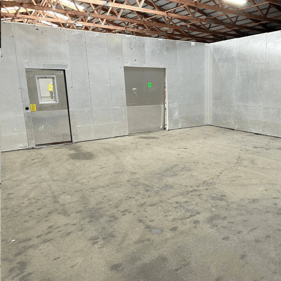 Nor-Lake 24ft 6in × 28ft Drive-In Cooler with New 5.5 HP Refrigeration – Used Room — supplier gallery view 6