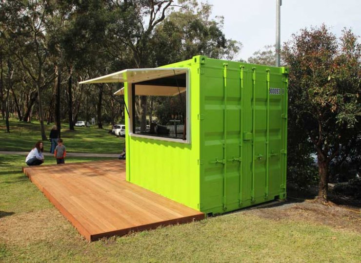 3m (10ft) Office/Kiosk Container — supplier gallery view 1