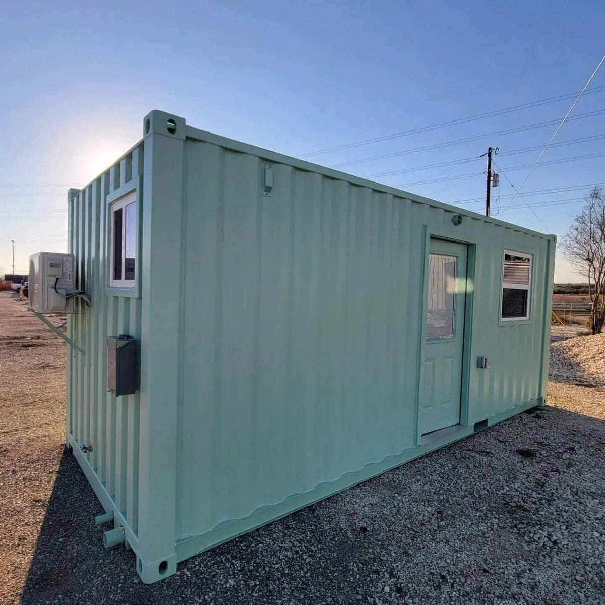 6m (20ft) Insulated Container House — Basic Electrical Fitout — supplier gallery view 1; Custom 20ft Shipping Container House — 20ft Containers