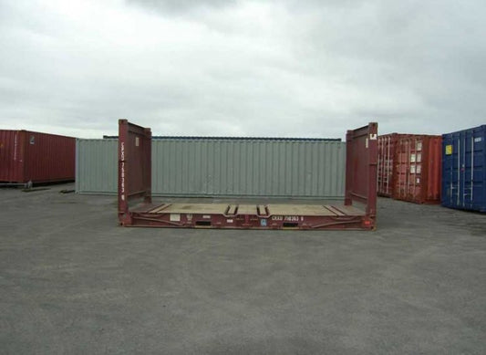 12m (40ft) Flat Rack Container — New — supplier gallery view 1