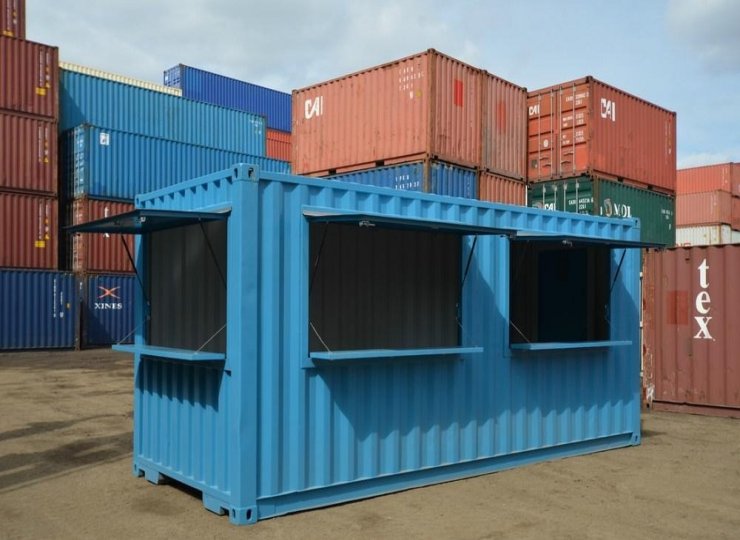6m (20ft) Kiosk Container — supplier gallery view 1
