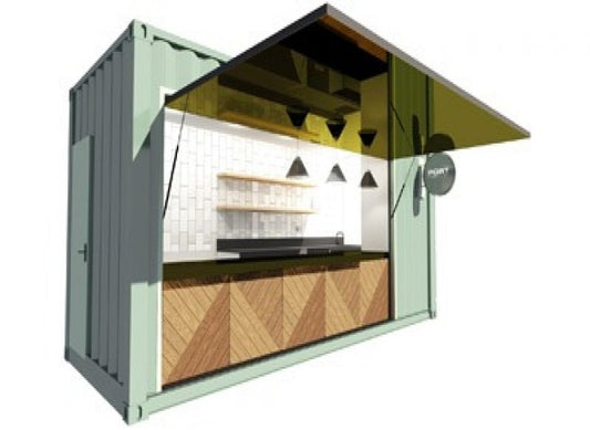6m (20ft) Container Shop with Shelves — supplier gallery view 1