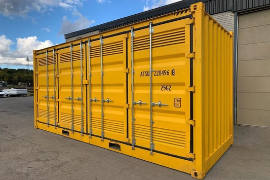 6m (20ft) High Cube Hazardous-Materials Container with Spill Basin — supplier gallery view 1; 20 FT High Cube Dangerous Goods Shipping Container — 20ft Containers