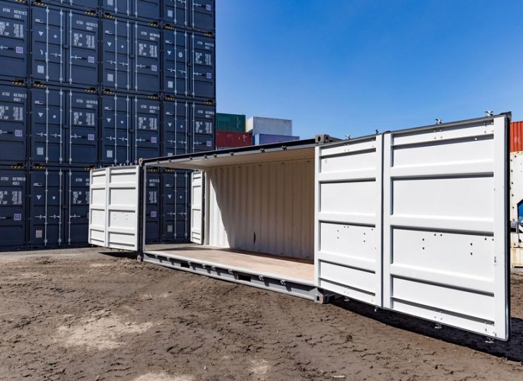 6m (20ft) New Open Side Container — supplier gallery view 1