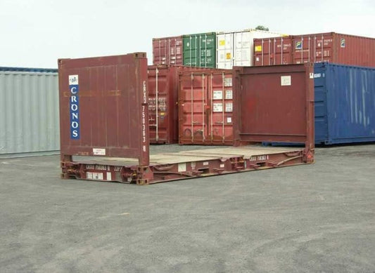 6m (20ft) Flat Rack Container — New — supplier gallery view 1