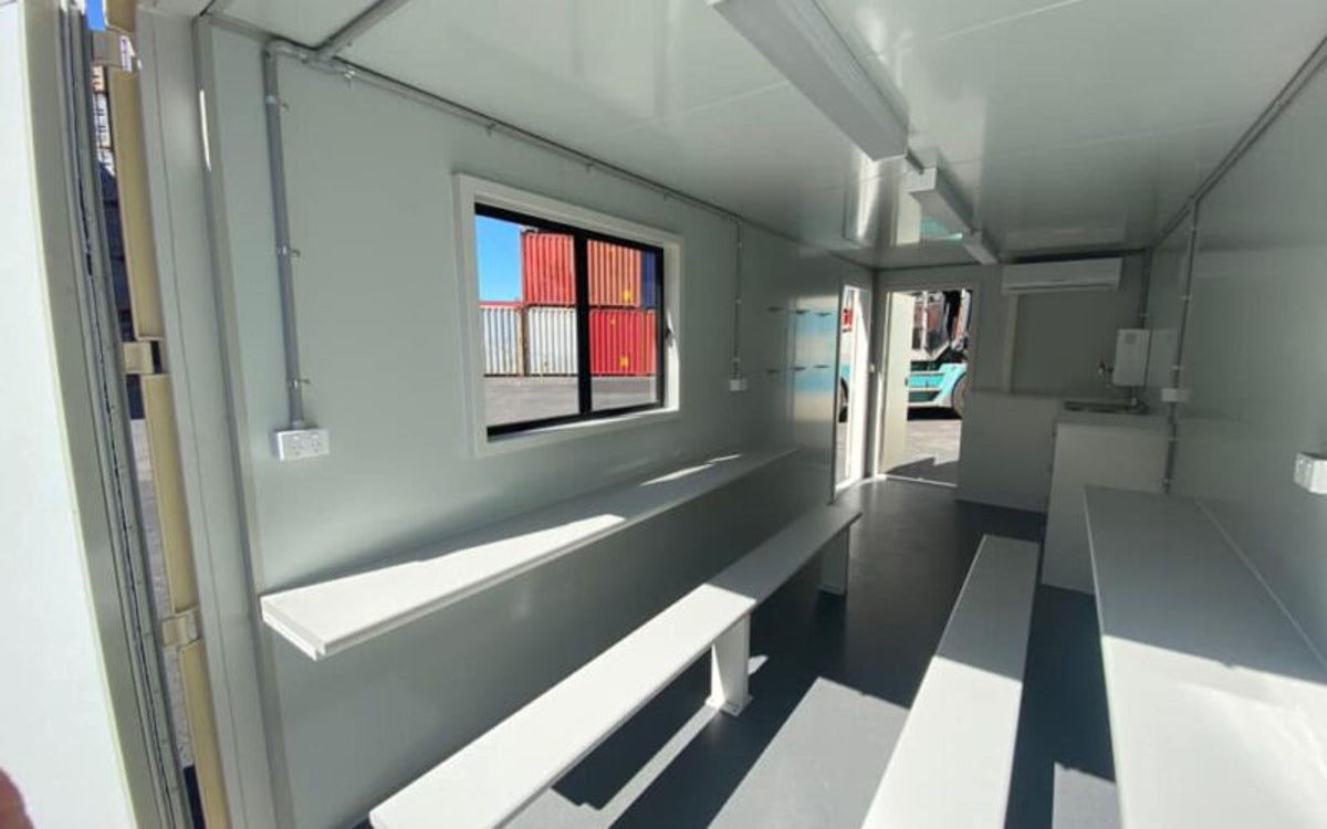 6m (20ft) Tea Room & Kitchenette Container — supplier gallery view 1; 6M/20FT Portable Tea Room Kitchenette — 20ft Containers