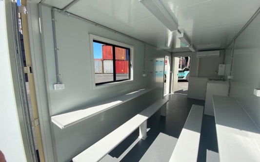 6m (20ft) Tea Room & Kitchenette Container — supplier gallery view 1; 6M/20FT Portable Tea Room Kitchenette — 20ft Containers