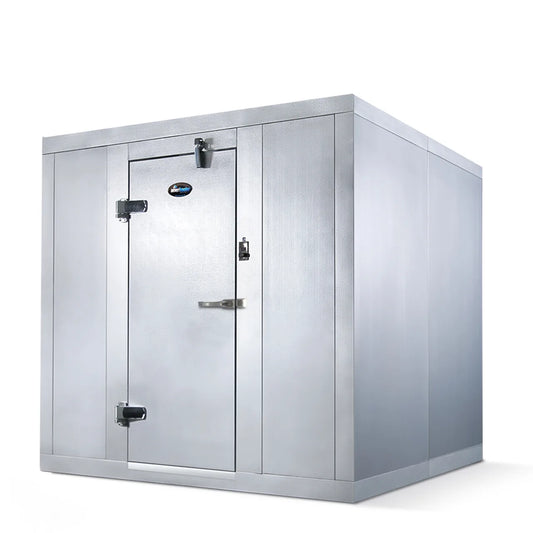 AmeriKooler QC061077**F-O 6' X 10' Outdoor Walk-In Cooler Box Only with Floor — supplier gallery view 1; AmeriKooler QC061077**F-O 6' X 10' Outdoor Quick Ship Walk-In Cooler Box Only with Floor 