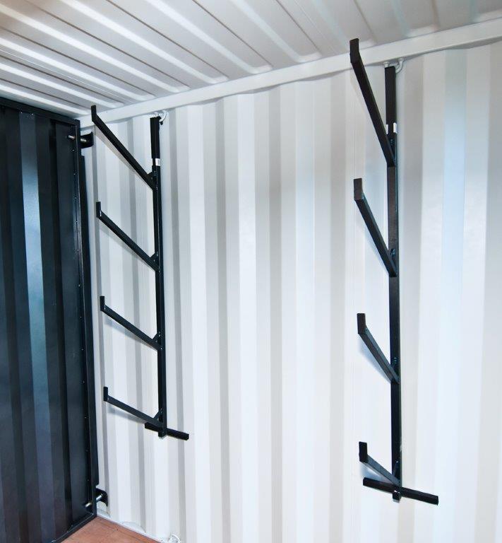 Container Pipe Rack System with D-Ring Brackets — supplier gallery view 2