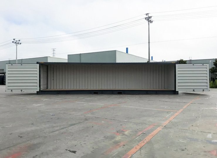 12m (40ft) Open Side Container — Used — supplier gallery view 1