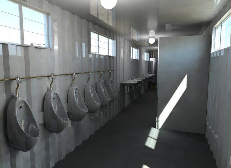 12m (40ft) Ablution /Toilet Container — supplier gallery view 1