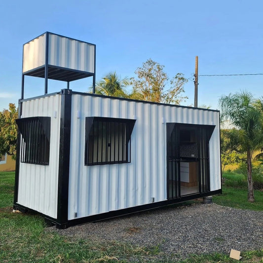 6m (20ft) Container Home with Integrated Water Tank — supplier gallery view 1; Custom 20ft Shipping Container Home with Water Tank — 20ft Containers