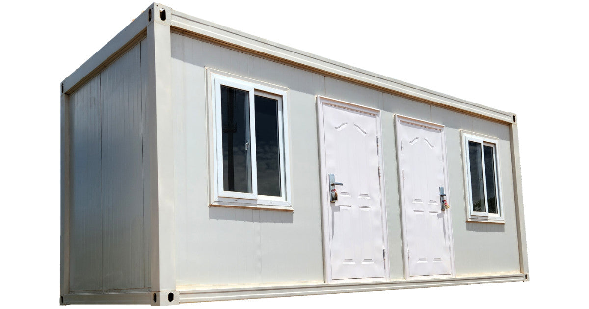 6m (20ft) Flat-Pack Container — Two Rooms and Two Doors — supplier gallery view 1; New Container Room 2 Door / 2 Room