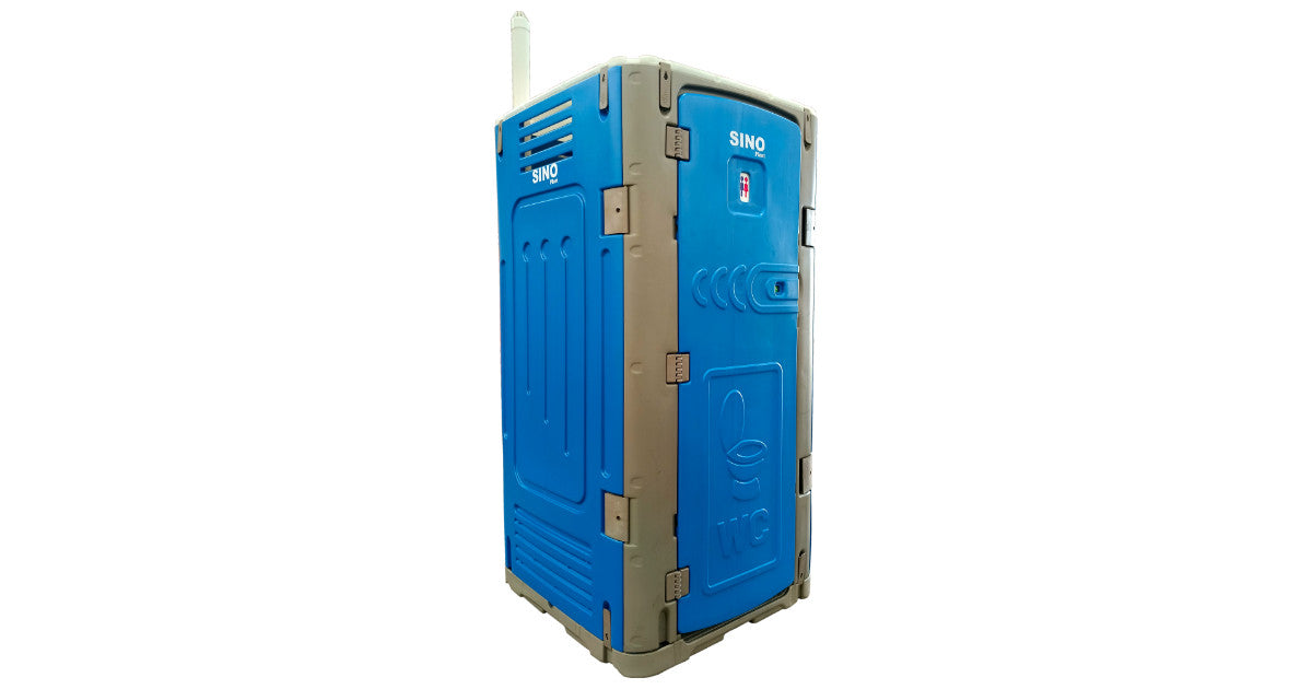Single Non-Flush Toilet Cabin — Plastic Shell — supplier gallery view 1; Single Toilet - Plastic Shell - Non-Flush