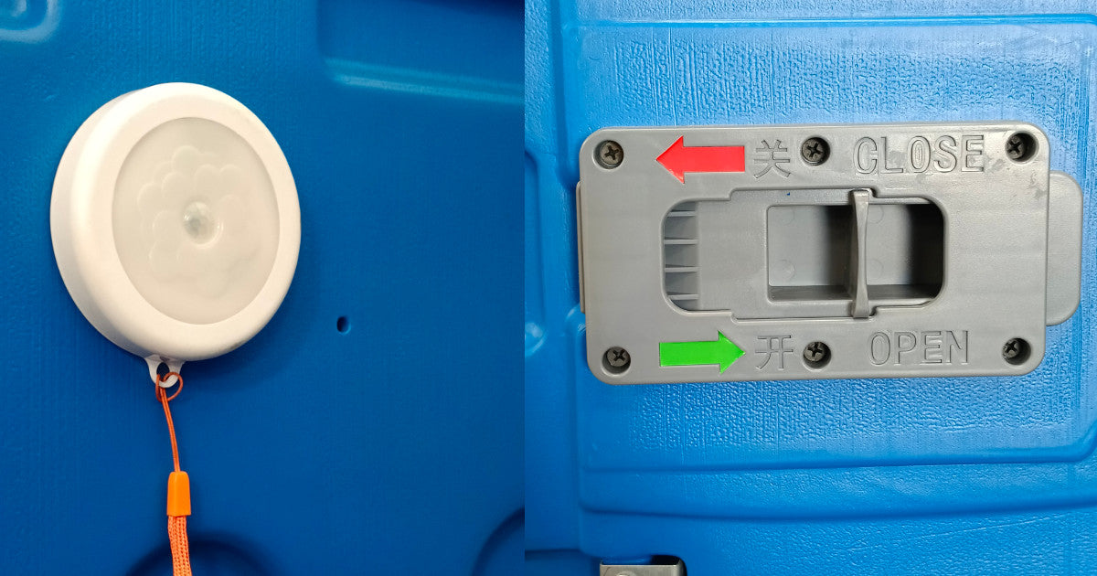 Single Non-Flush Toilet Cabin — Plastic Shell — supplier gallery view 2; Single Toilet - Plastic Shell - Non-Flush